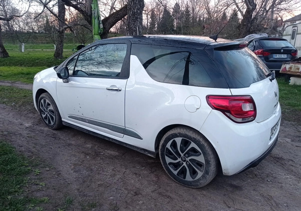 Citroen DS3 cena 11500 przebieg: 239000, rok produkcji 2014 z Rzeszów małe 106